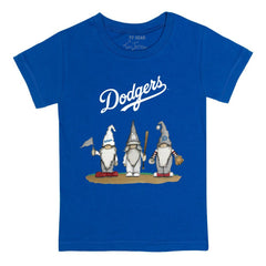 Los Angeles Dodgers Tiny Turnip Youth Gnomes T-Shirt Royal