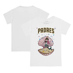 San Diego Padres Tiny Turnip Youth Mermaid T-Shirt White