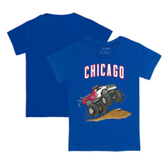 Chicago Cubs Tiny Turnip Youth Monster Truck T-Shirt Royal