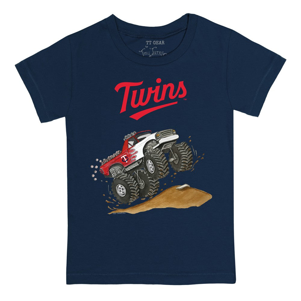 Minnesota Twins Tiny Turnip Youth Monster Truck T-Shirt Navy