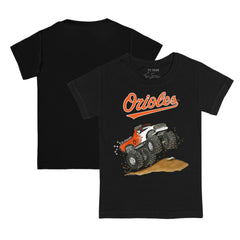 Baltimore Orioles Tiny Turnip Youth Monster Truck T-Shirt Black