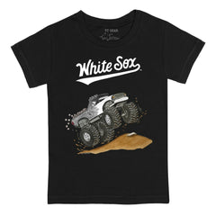 Chicago White Sox Tiny Turnip Youth Monster Truck T-Shirt Black