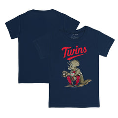 Minnesota Twins Tiny Turnip Youth Triceratops T-Shirt Navy