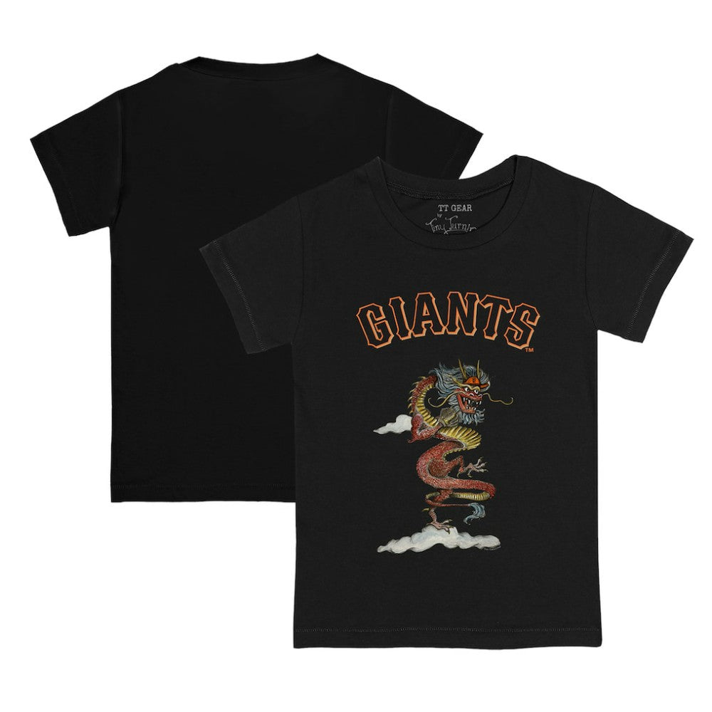 San Francisco Giants Tiny Turnip Youth 2024 Year of the Dragon T-Shirt Black