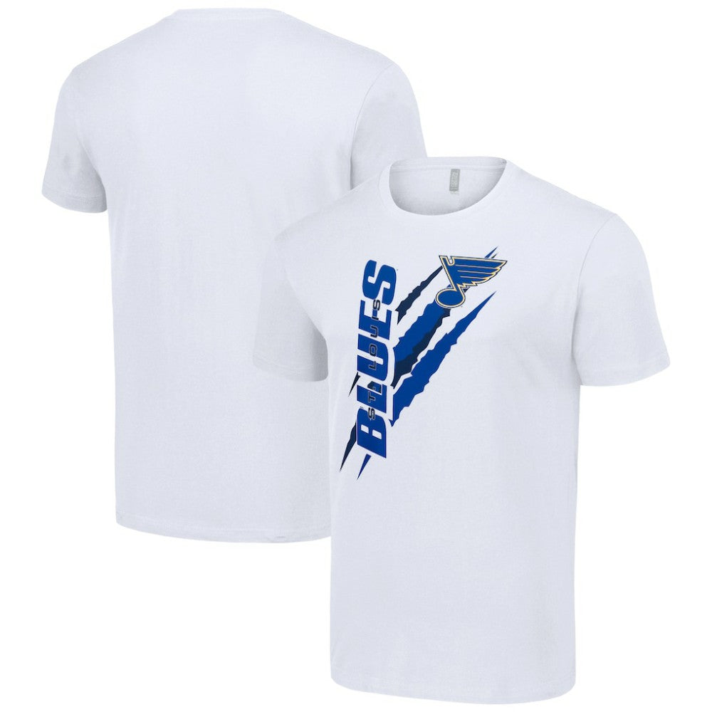 St. Louis Blues Starter Color Scratch T-Shirt White