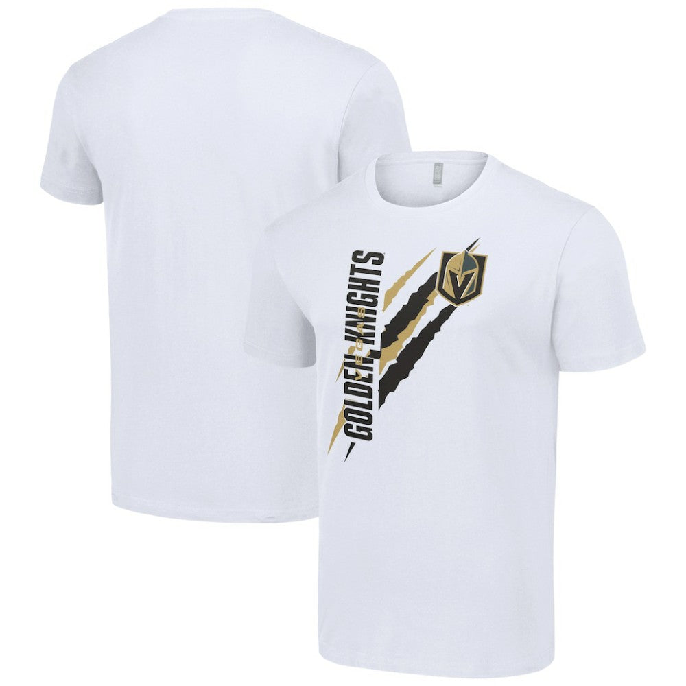 Vegas Golden Knights Starter Color Scratch T-Shirt White