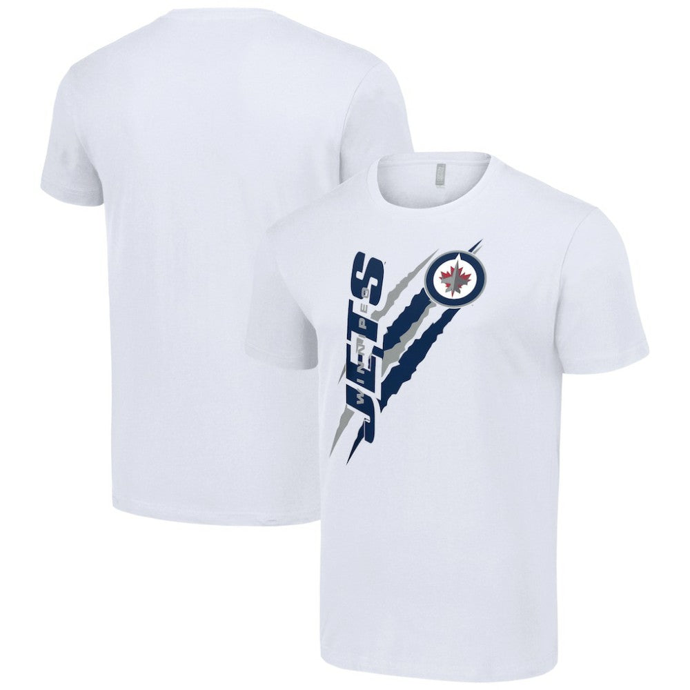 Winnipeg Jets Starter Color Scratch T-Shirt White