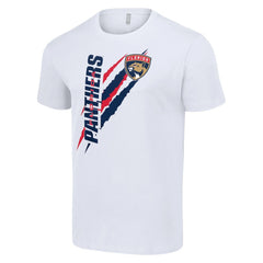 Florida Panthers Starter Color Scratch T-Shirt White