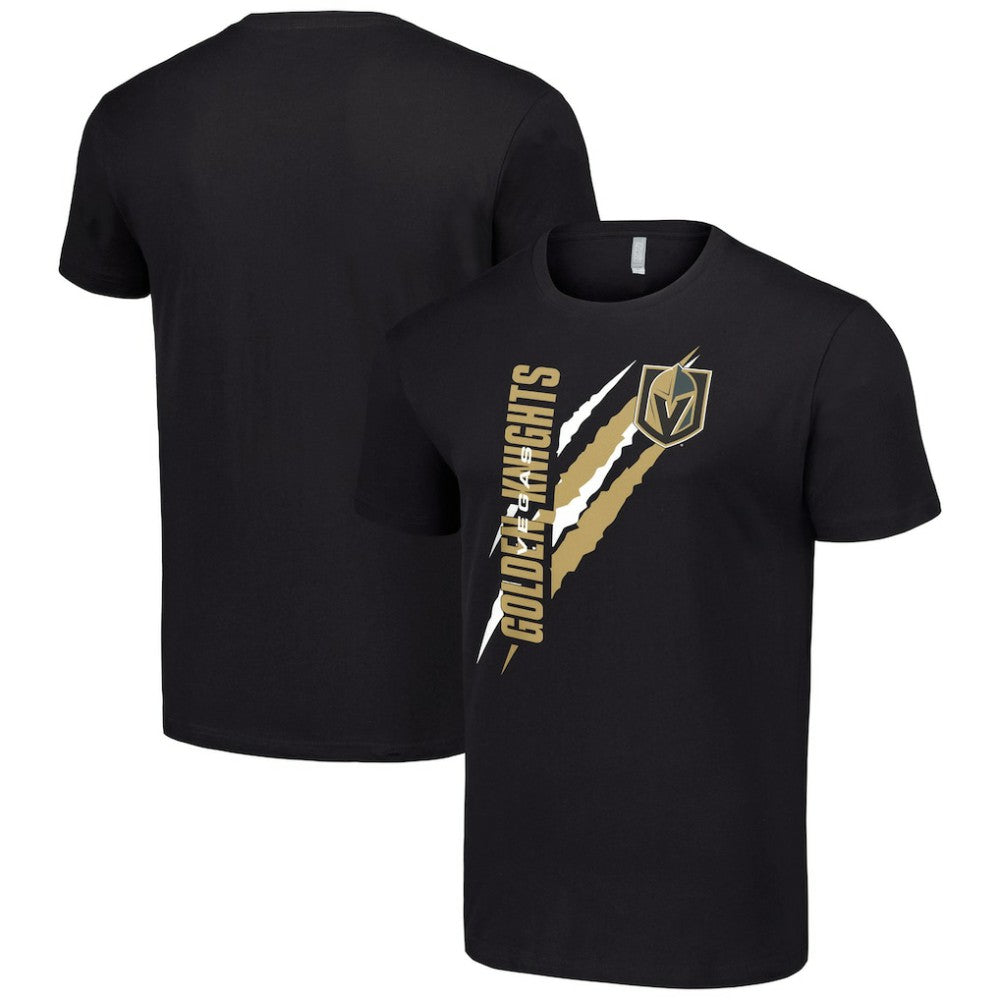 Vegas Golden Knights Starter Color Scratch T-Shirt Black