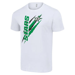 Dallas Stars Starter Color Scratch T-Shirt White