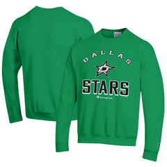 Dallas Stars Champion Eco Powerblend Crewneck Sweatshirt Kelly Green