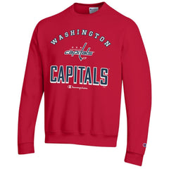 Washington Capitals Champion Eco Powerblend Crewneck Sweatshirt Red