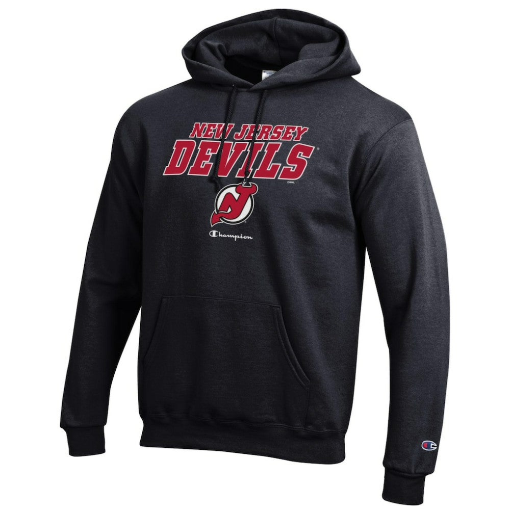 New Jersey Devils Champion Eco Powerblend Pullover Hoodie Black