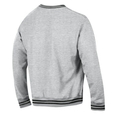 Anaheim Ducks Champion Reverse Weave Yarn Dye Pullover Sweatshirt Heather Gray