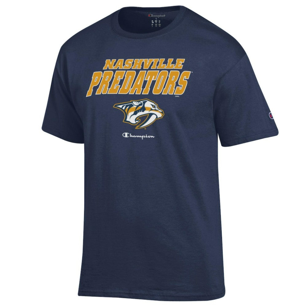 Nashville Predators Champion Jersey T-Shirt Navy