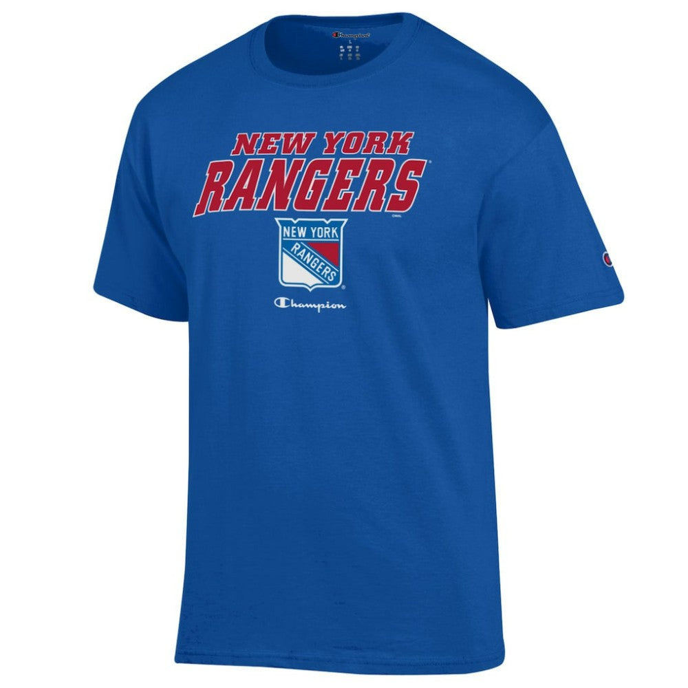 New York Rangers Champion Jersey T-Shirt Royal