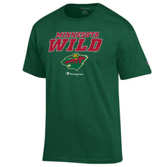 Minnesota Wild Champion Jersey T-Shirt Hunter Green