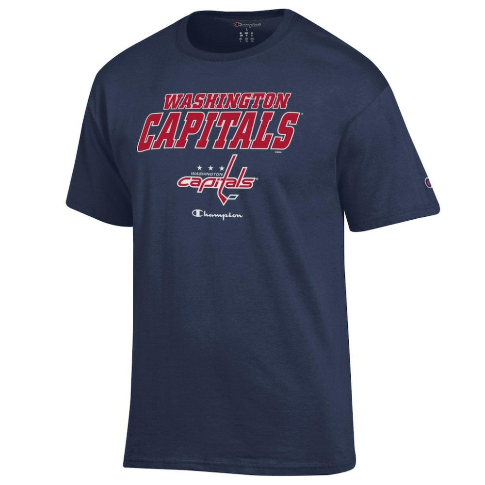 Washington Capitals Champion Jersey T-Shirt Navy