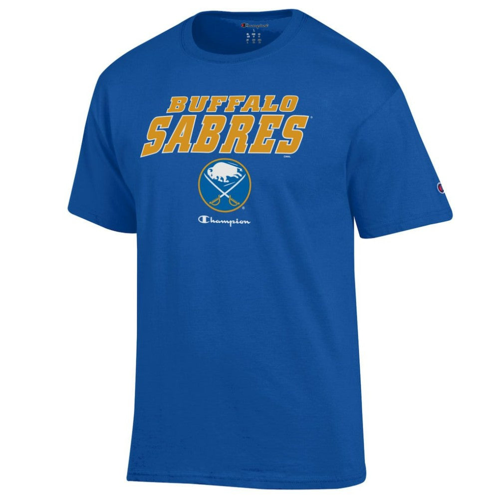 Buffalo Sabres Champion Jersey T-Shirt Royal