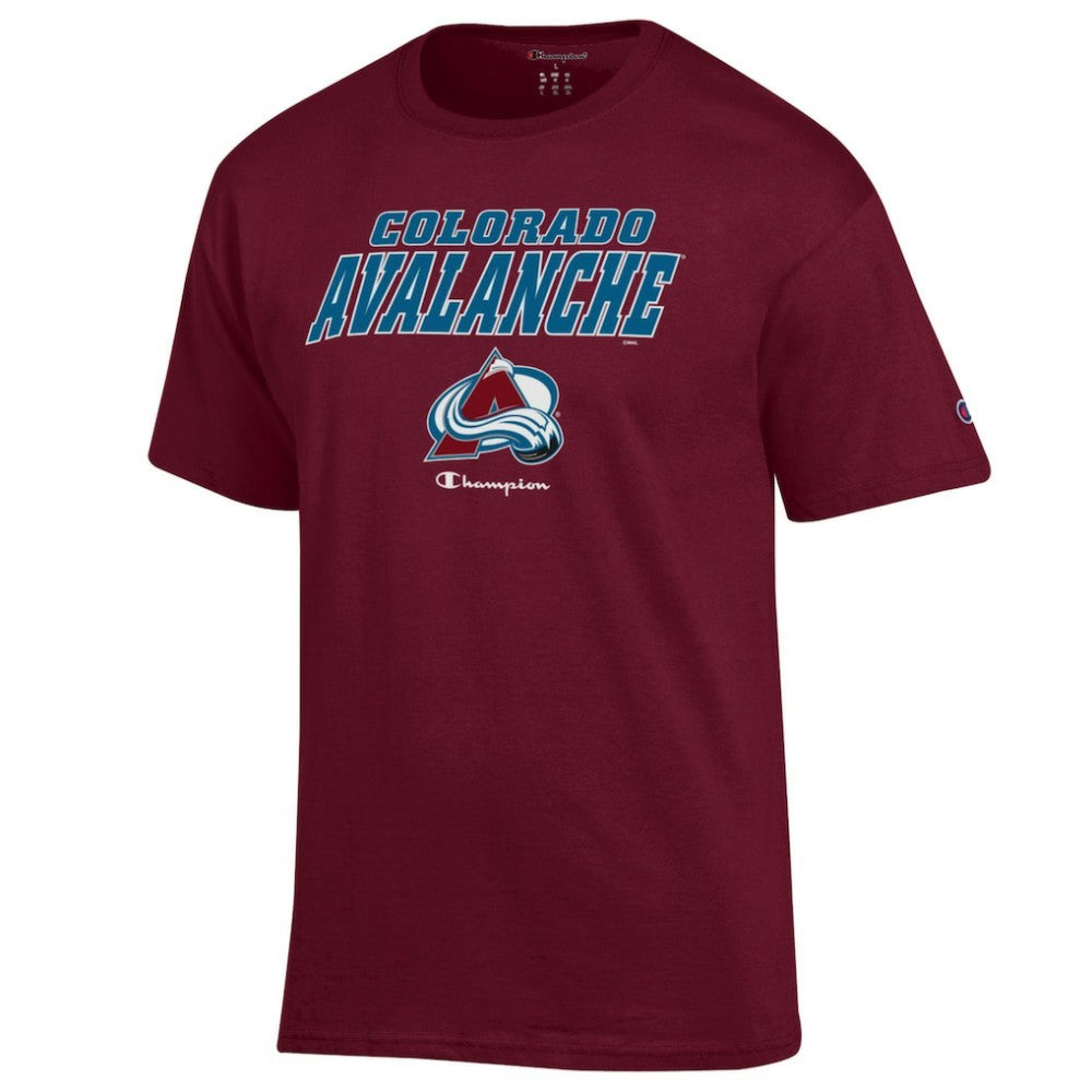 Colorado Avalanche Champion Jersey T-Shirt Burgundy