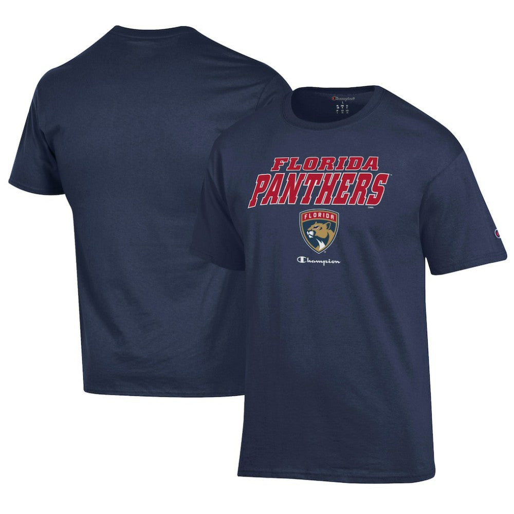 Florida Panthers Champion Jersey T-Shirt Navy