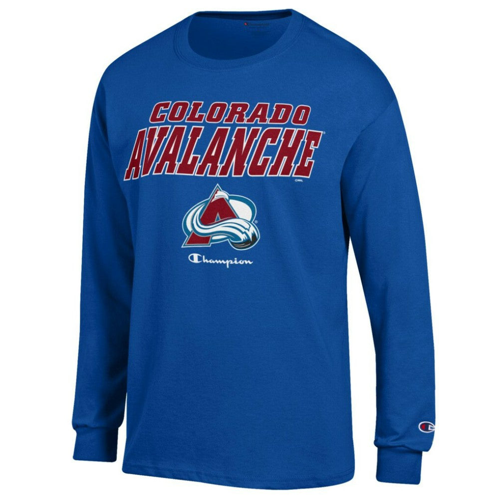 Colorado Avalanche Champion Long-Sleeve Jersey T-Shirt Royal