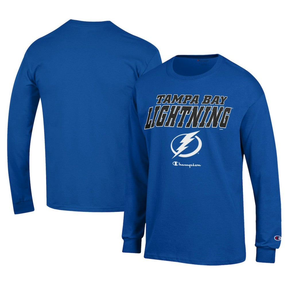 Tampa Bay Lightning Champion Long-Sleeve Jersey T-Shirt Royal