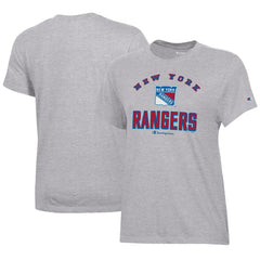 New York Rangers Champion Women's Core T-Shirt Heather Gray