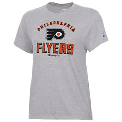 Philadelphia Flyers Champion Women's Core T-Shirt Heather Gray