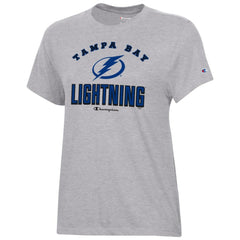 Tampa Bay Lightning Champion Women's Core T-Shirt Heather Gray