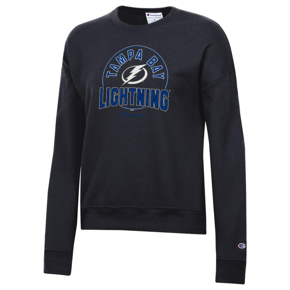 Tampa Bay Lightning Champion Women's Powerblend Pullover Sweatshirt Black