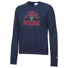 Florida Panthers Champion Women's Powerblend Pullover Sweatshirt Navy