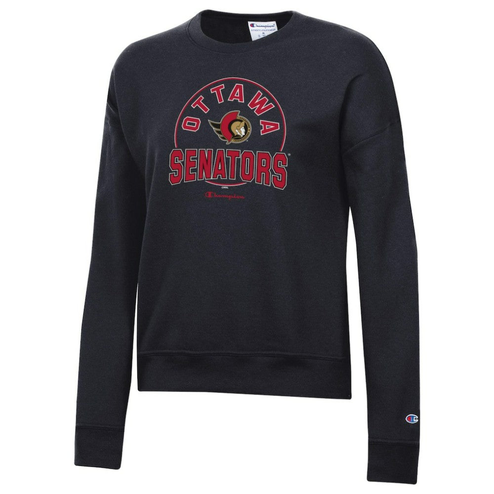 Ottawa Senators Champion Women's Powerblend Pullover Sweatshirt Black