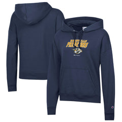 Nashville Predators Champion Women's Powerblend Fleece Pullover Hoodie Navy