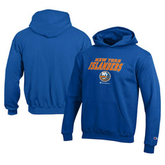 New York Islanders Champion Youth Eco Powerblend Pullover Hoodie Royal