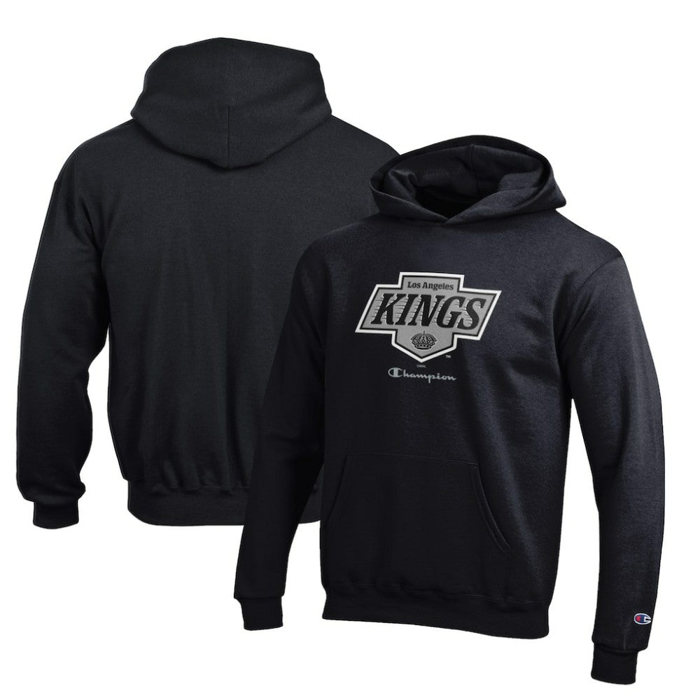 Los Angeles Kings Champion Youth Eco Powerblend Pullover Hoodie Black