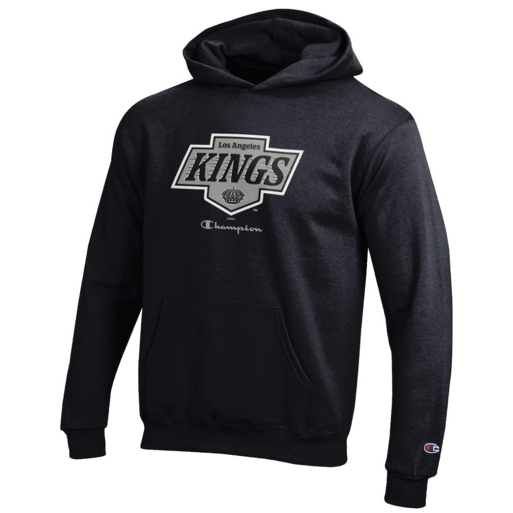 Los Angeles Kings Champion Youth Eco Powerblend Pullover Hoodie Black