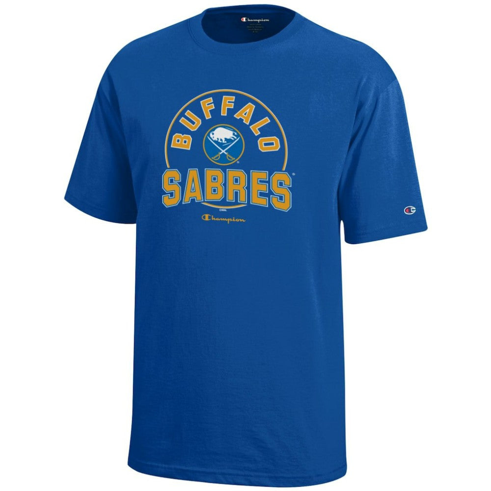 Buffalo Sabres Champion Youth Jersey T-Shirt Royal