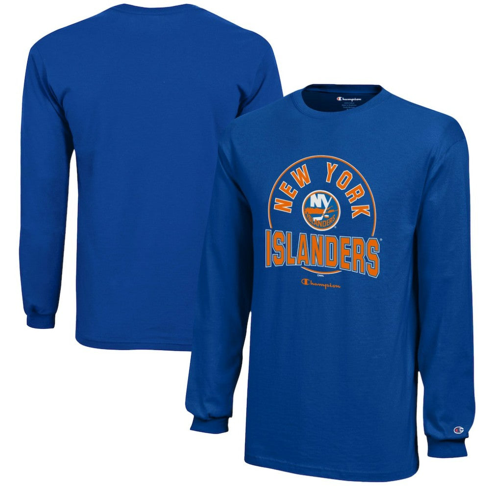 New York Islanders Champion Youth Long-Sleeve Jersey T-Shirt Royal