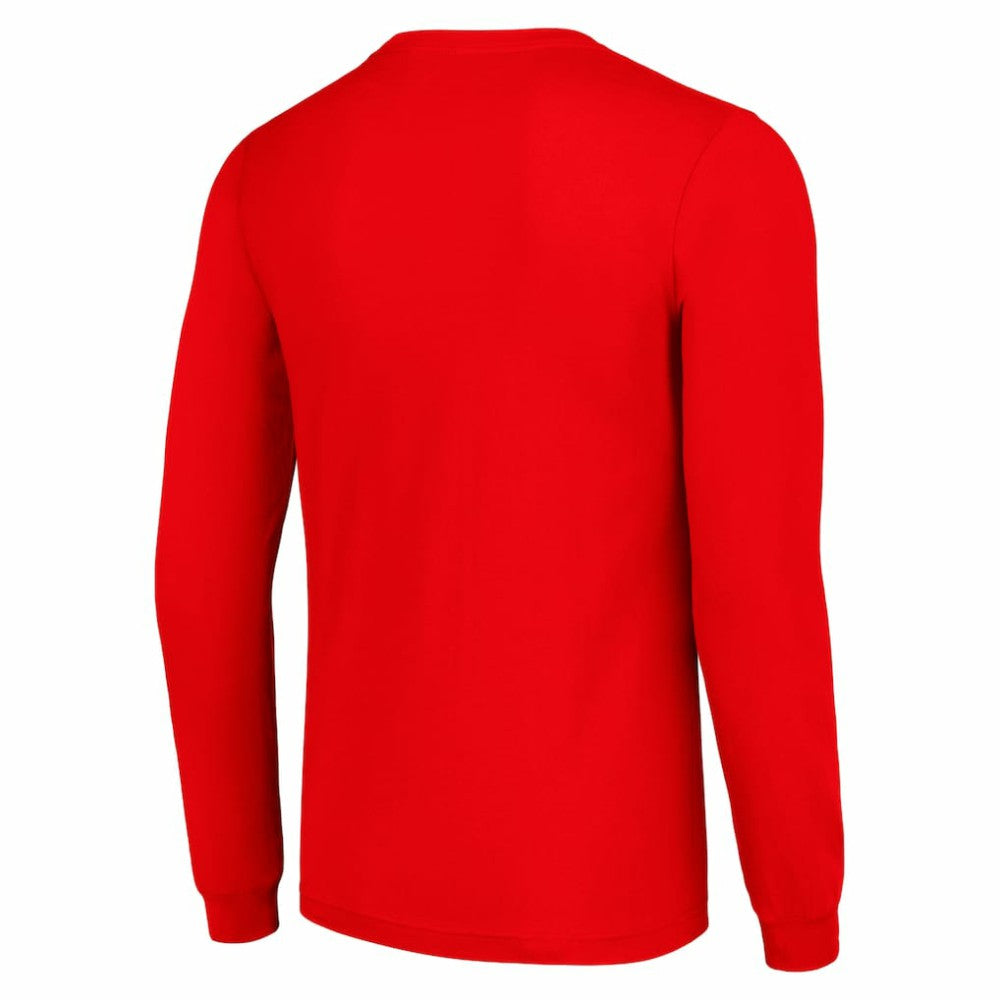 Montreal Canadiens Starter Retro Graphic Long Sleeve Crew T-Shirt Red