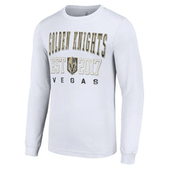 Vegas Golden Knights Starter Logo Graphic Long Sleeve T-Shirt White