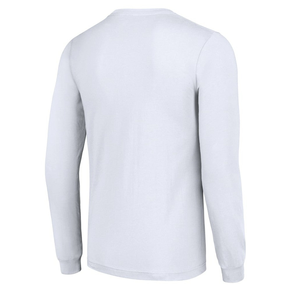 San Jose Sharks Starter Logo Graphic Long Sleeve T-Shirt White