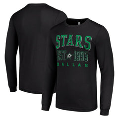 Dallas Stars Starter Logo Graphic Long Sleeve T-Shirt Black