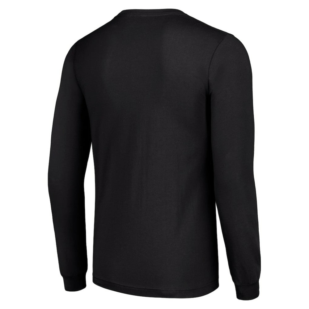 Minnesota Wild Starter Logo Graphic Long Sleeve T-Shirt Black