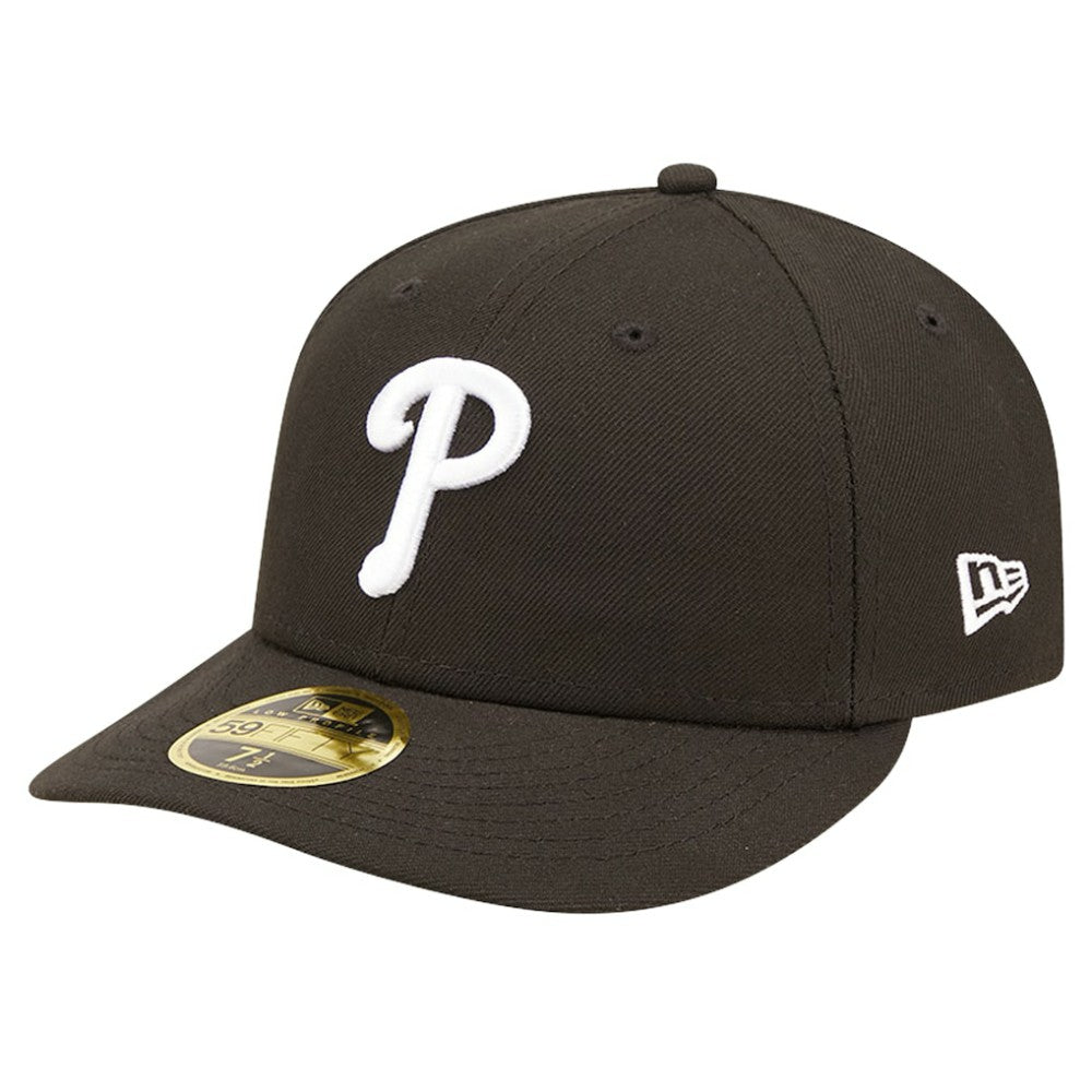 Philadelphia Phillies Low Profile 59FIFTY Fitted Hat Black | New Era