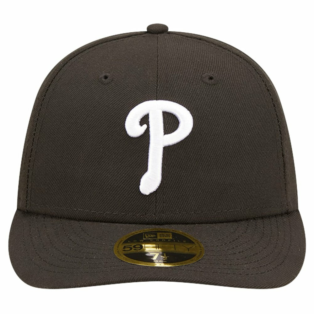 Philadelphia Phillies Low Profile 59FIFTY Fitted Hat Black | New Era