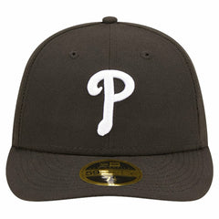Philadelphia Phillies Low Profile 59FIFTY Fitted Hat Black | New Era