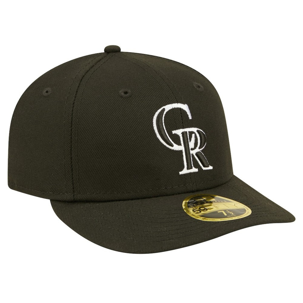 Colorado Rockies Low Profile 59FIFTY Fitted Hat Black | New Era