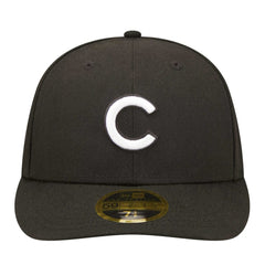 Chicago Cubs Low Profile 59FIFTY Fitted Hat Black | New Era