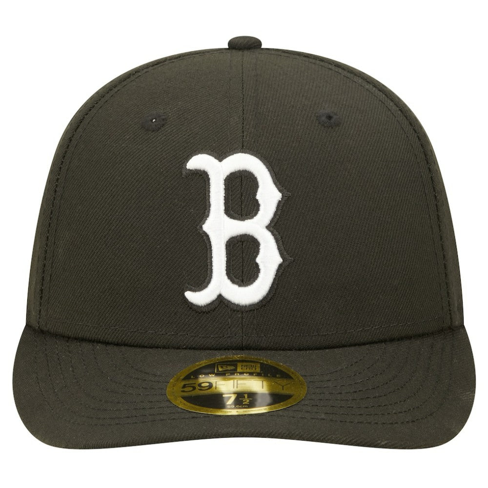 Boston Red Sox Low Profile 59FIFTY Fitted Hat Black | New Era